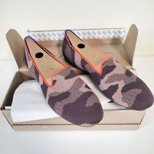 NIB Rothy's Coral Taupe Camo Loafer 9.5